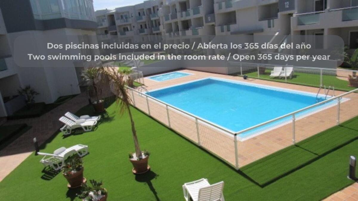 Pineapple Sorbet Piscina, Doble Terraza, Cocina Completa Y Wifi Διαμέρισμα Κοραλέχο Εξωτερικό φωτογραφία